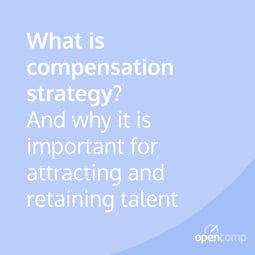 What is a compensation strategy, and why is it important?