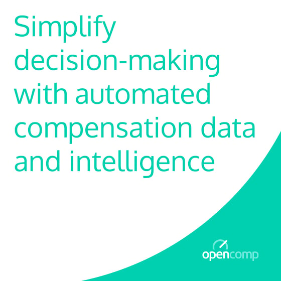 Simplify decision-making with automated compensation data and intelligence