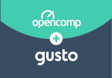 Gusto & OpenComp Partnership - Compensation Data for SMBs