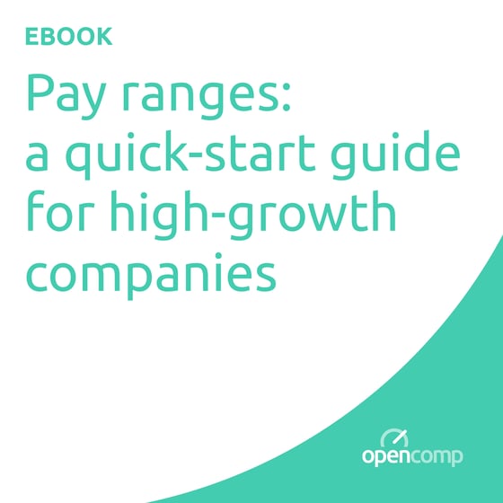 eBook: Pay Ranges: A Quick-Start Guide For High-Growth Companies