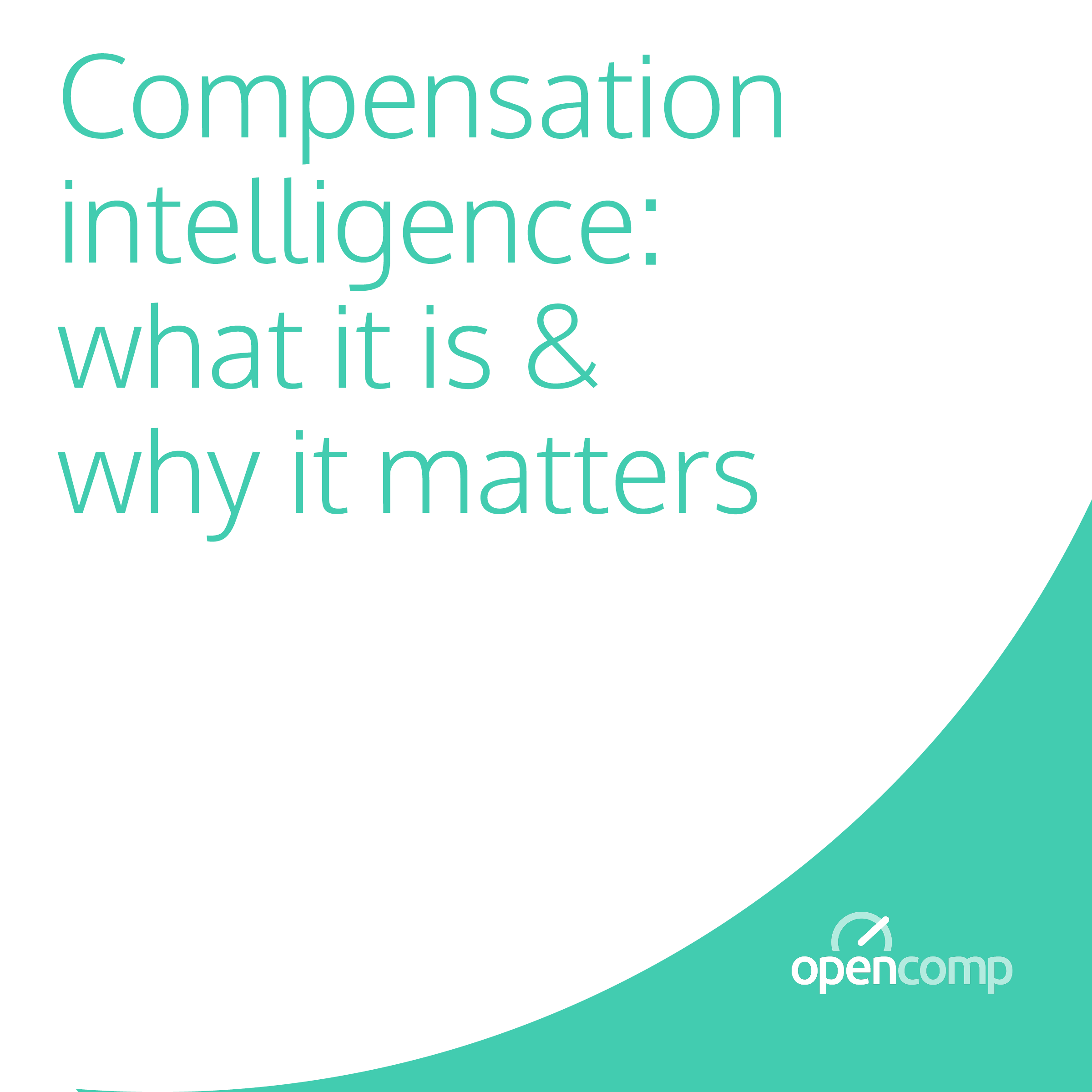 Compensation Intelligence: The Importance of Compensation Strategies