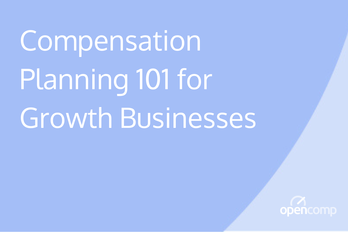 Compensation Planning 101 for Growth Businesses