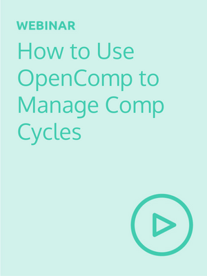How to Use OpenComp to Manage Comp Cycles