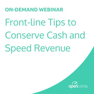 On-Demand Webinar: Conserve Cash and Speed Revenue