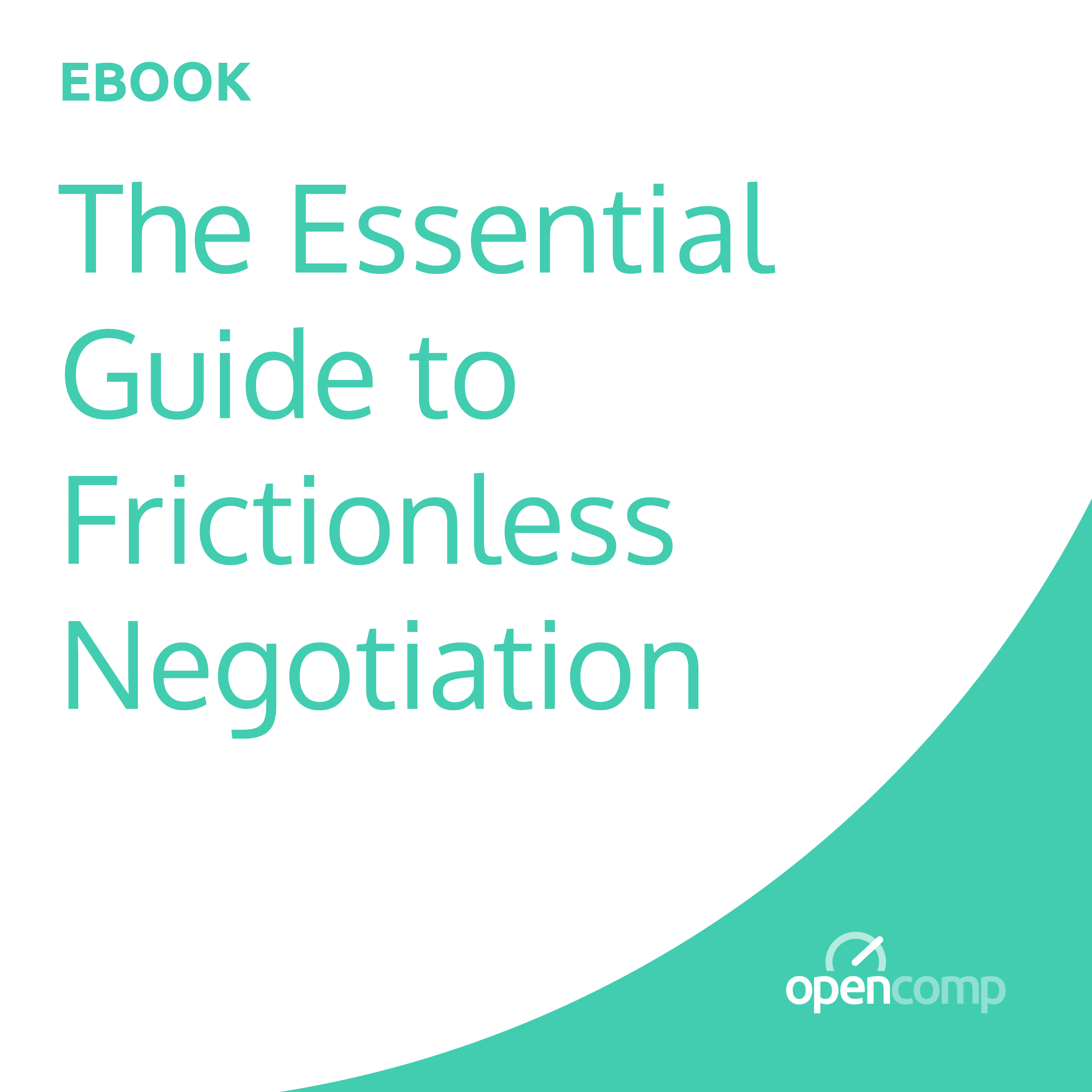eBook: The Essential Guide to Frictionless Negotiation