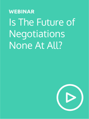 Is the future of negotiations none at all?
